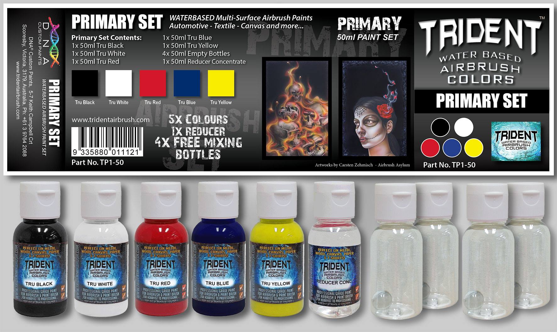 TRIDENT Airbrush Paints - DNA Custom Paints